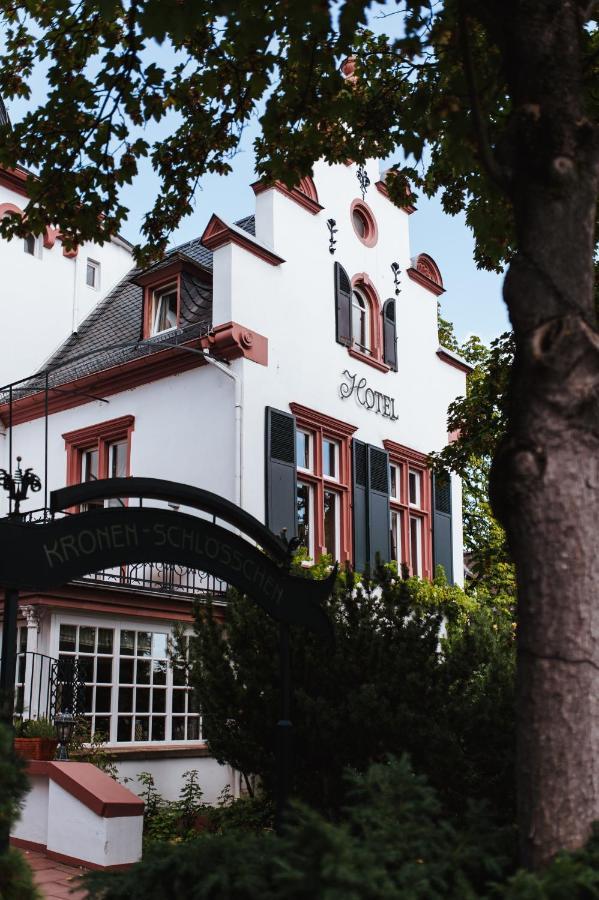 Hotel Kronenschlosschen Eltville am Rhein Bagian luar foto